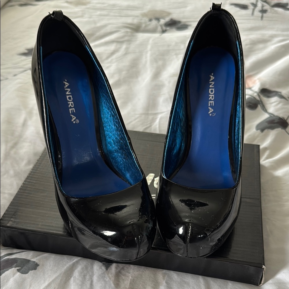 ANDREA FENZI Black Women's Shoes